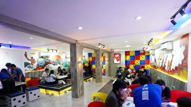 Dots Bord Game Cafe, Rekomendasi Tempat Nongkrong di Bandung - GenPI.co JABAR