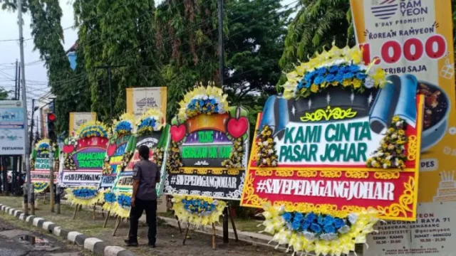 Protes Lapak Baru di Pasar Johar, Hendi Biarkan Pedagang Pindah - GenPI.co JATENG