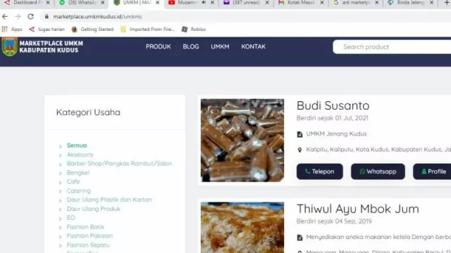Asyik, Pemkab Kudus Fasilitasi UMKM Jualan Online, Ini Situsnya - GenPI.co JATENG