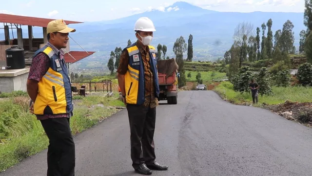 Proyek Jalan Jumprit-Sibajag Temanggung Kelar Pekan Depan, Sip! - GenPI.co JATENG