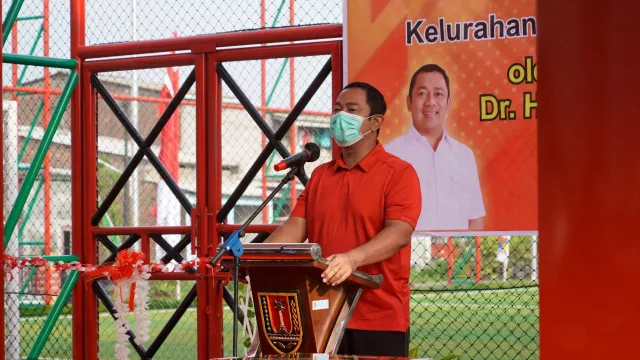Pemkot Bangun Lapangan Futsal di Semarang Utara, Dirawat Ya - GenPI.co JATENG