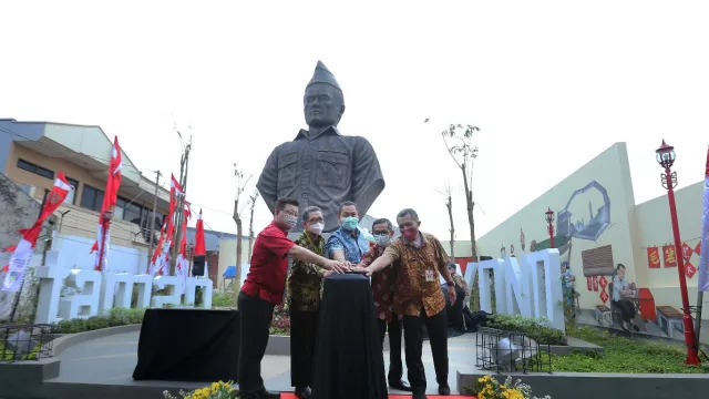 Sip! Tambah Ruang Publik, Hendi Buka Taman MT Haryono - GenPI.co JATENG