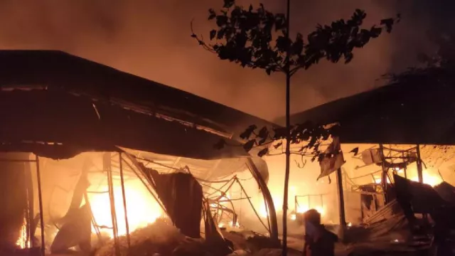 Ini Asal Mula Kebakaran di Tempat Relokasi Pasar Johar di MAJT - GenPI.co JATENG