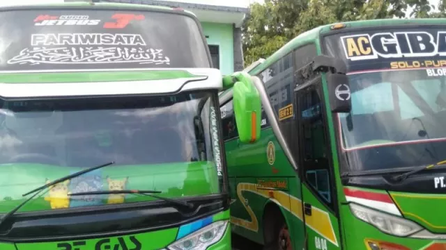 Begini Klaim Pemilik Bus Pariwisata yang Bawa Wong Sukoharjo - GenPI.co JATENG