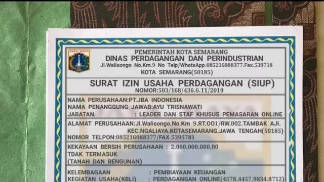 Nama Wali Kota Semarang Dicatut dalam SIUP Palsu, Hati-Hati Lur! - GenPI.co JATENG
