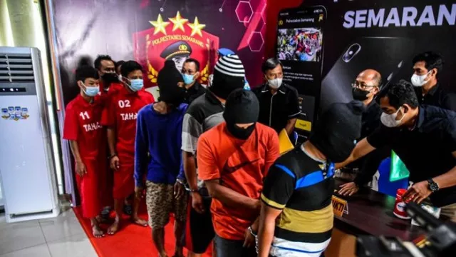 Wow! Ramadan, Polrestabes Semarang Tangkap 13 Tersangka Narkoba - GenPI.co JATENG