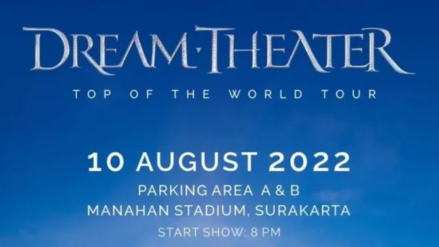 Ini Harga Tiket Konser Dream Theater di Solo, Termurah Rp 750.000 - GenPI.co JATENG