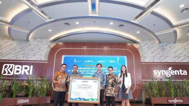 Dukung Pembiayaan Petani, BRI Kolaborasi dengan Syngenta Indonesia Lewat CENTRIGO™ Farming Ecosystem - GenPI.co JATENG