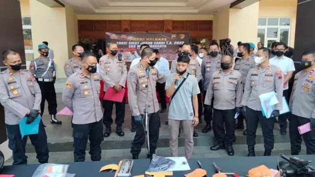 Polresta Solo Ungkap 5 Kasus Curanmor dan Bekuk 9 Tersangka - GenPI.co JATENG