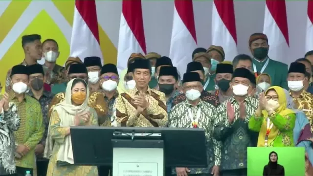 Presiden Jokowi Buka Muktamar Muhammadiyah di Solo, Ini Harapan dan Pesannya - GenPI.co JATENG