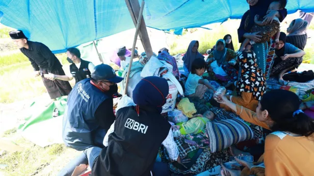 BRI Gerak Cepat Salurkan Bantuan untuk Korban Gempa Cianjur - GenPI.co JATENG