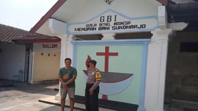 Polres Sukoharjo Intensifkan Patroli Gereja Jelang Natal dan Tahun Baru - GenPI.co JATENG