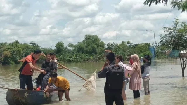 Bikin Sedih! Banjir Rendam Ribuan Hektare Sawah di Sragen - GenPI.co JATENG