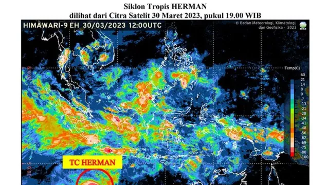 BMKG: Waspada Dampak Badai Siklon Tropis Herman di Jawa Tengah! - GenPI.co JATENG