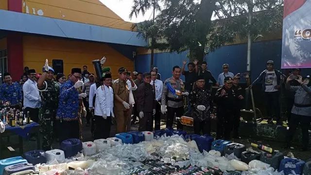 Bikin Resah! 1.510 Batang Knalpot Brong di Banyumas Dimusnahkan - GenPI.co JATENG