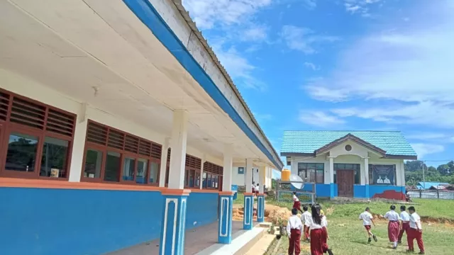 Majukan Pendidikan, BRI Renovasi SDN 001 Tulin Onsoi di Pelosok Nunukan - GenPI.co JATENG