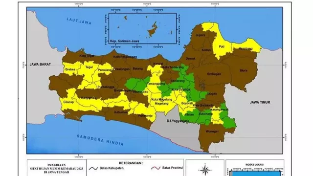 BMKG: Jawa Tengah Bagian Selatan Masuki Puncak Musim Kemarau Juli 2023 - GenPI.co JATENG