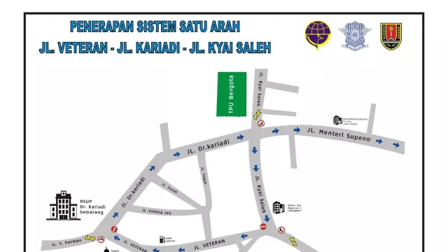 Pengumuman! Jalan Veteran Kota Semarang Akan Berlaku Satu Arah - GenPI.co JATENG