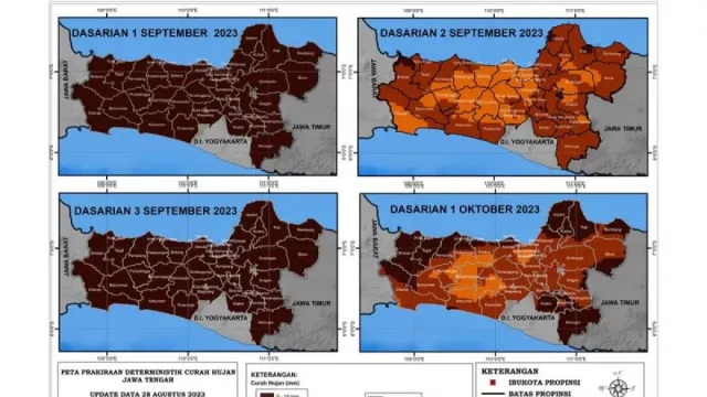 BMKG: September Ini, Curah Hujan di Jawa Tengah Masih Rendah - GenPI.co JATENG