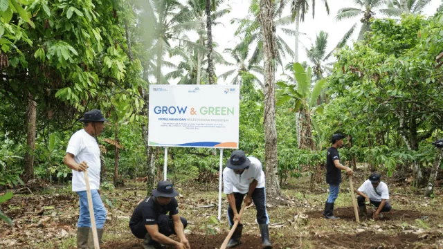 Menanam Tanaman Produktif di Lahan Sempit, BRI Grow & Green Berdayakan Dua Kelompok Tani di Bali - GenPI.co JATENG