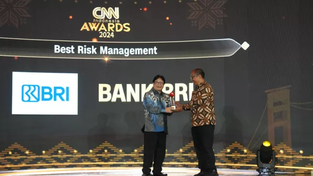 BRI Raih Best Risk Management di CNN Indonesia Awards - GenPI.co JATENG