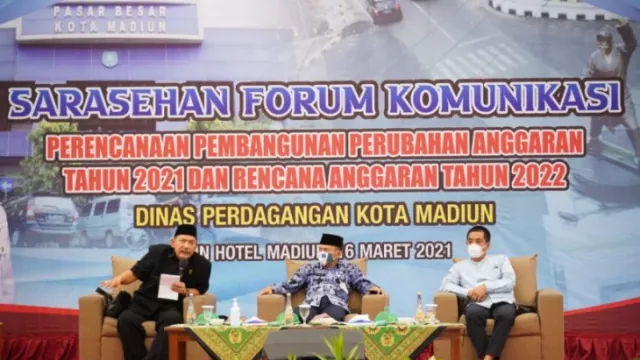 Wali Kota Madiun Siap Serap Aspirasi Pedagang - GenPI.co JATIM