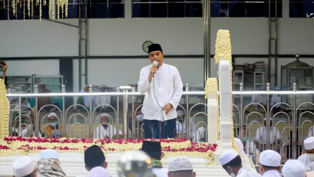 Haul Sunan Ampel, Eri cahyadi Minta Doa Para Kiai untuk Surabaya - GenPI.co JATIM