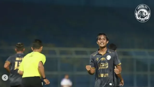 Cetak Gol di Laga Debut, Tito Hamzah Bahagia - GenPI.co JATIM