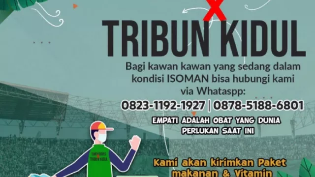 Aksi Smekdors dan Bonek Tribun Kidul untuk Warga Surabaya Keren - GenPI.co JATIM