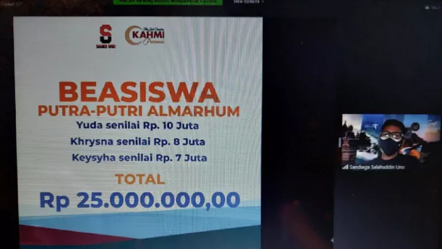 3 Bersaudara Asal Madiun Dapat Beasiswa dari Sandiaga Uno - GenPI.co JATIM