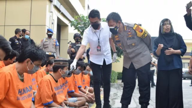 36 Tersangka Kasus Narkoba di Sidoarjo Diamankan Selama PPKM - GenPI.co JATIM