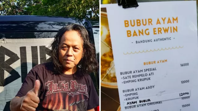 Selalu Bersyukur, Rocker Surabaya Ganti Haluan Jual Bubur Ayam - GenPI.co JATIM