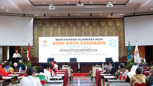 KONI Surabaya Punya Pimpinan Baru - GenPI.co JATIM