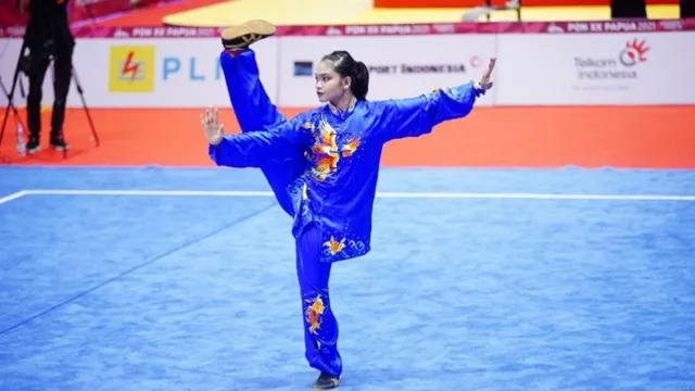 Wushu Sumbang Emas Kontingen Jatim di PON - GenPI.co JATIM