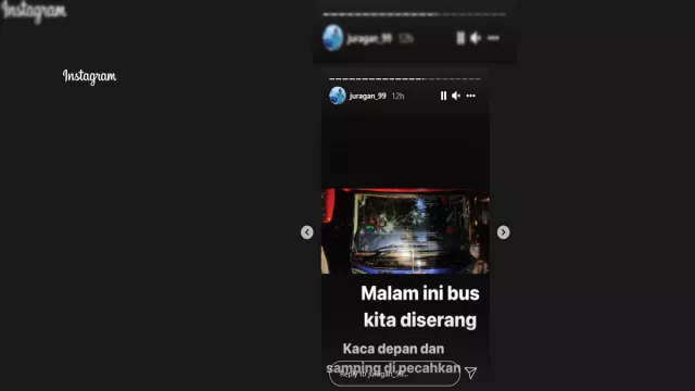 Bus Arema FC Dirusak, Presiden Klub: Dewasa dan Bijak - GenPI.co JATIM
