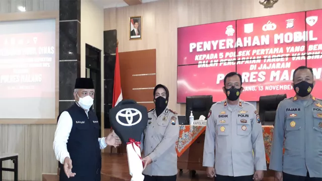 5 Polsek di Malang Dapat Mobil Operasional, Simak Alasannya - GenPI.co JATIM