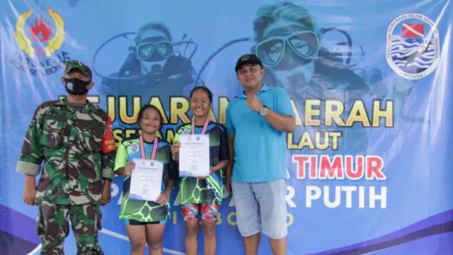 Hebat! Atlet Situbondo Borong 7 Medali Kejurda Selam - GenPI.co JATIM
