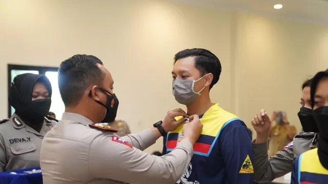 Polres Malang Sangat Serius Ingatkan Pengendara Aman Berkendara - GenPI.co JATIM
