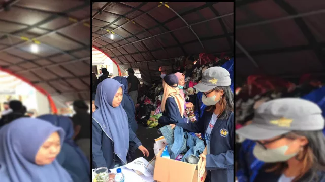 4 Mahasiswa Unesa Hentikan Magang, Jadi Relawan Gunung Semeru - GenPI.co JATIM