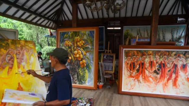 Sambut Harjaba Banyuwangi, Ratusan Lukisan Cantik Dipamerkan - GenPI.co JATIM