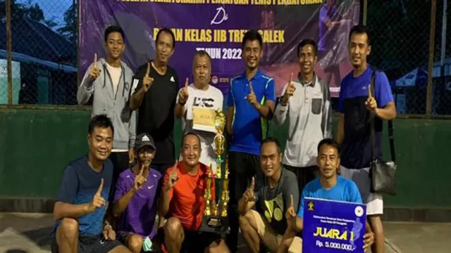 Pelti Kota Malang Sabet Juara, Turnamen Tenis di Trenggalek - GenPI.co JATIM