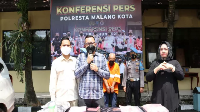 Polresta Malang Kota Bekuk Pengedar Narkoba, Bikin Geram - GenPI.co JATIM