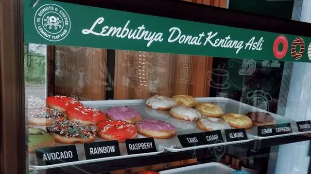 Kafe Donat Buka di Kota Malang, Sajikan Beragam Pilihan - GenPI.co JATIM