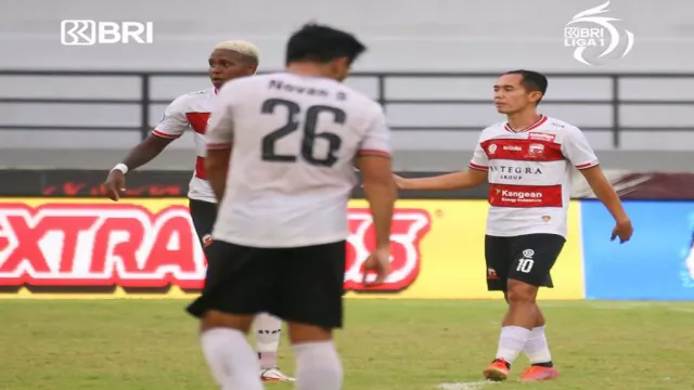 Liga 1, Borneo FC vs Madura United 0-1, Slamet Nurcahyo Bawa Hoki - GenPI.co JATIM