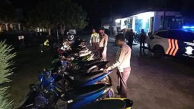 Polres Pamekasan Panen Motor, Puluhan Unit Diamankan Semalam - GenPI.co JATIM