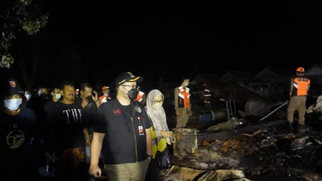Ludes Terbakar, Nasib Pedagang Pasar Ngadiluwih Kediri Dipikirkan - GenPI.co JATIM