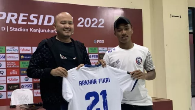Arkhan Fikri, Wonderkid Arema FC yang Siap Meledak - GenPI.co JATIM