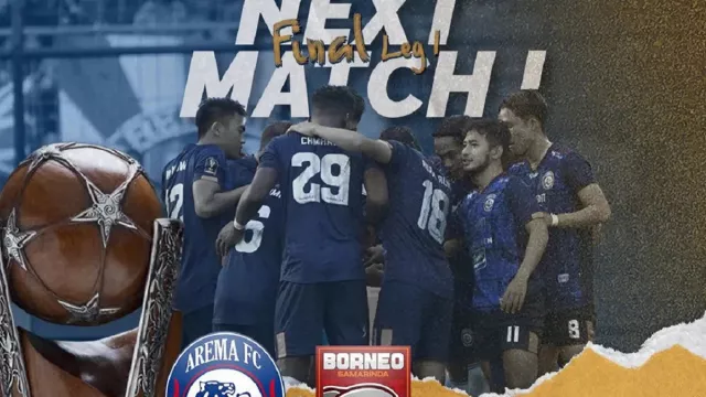 Live Streaming Arema FC vs Borneo FC Leg 1 Final Piala Presiden - GenPI.co JATIM