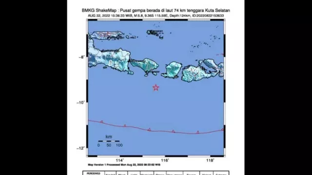 Gempa Bumi di Bali, Getarannya Hingga Banyuwangi - GenPI.co JATIM
