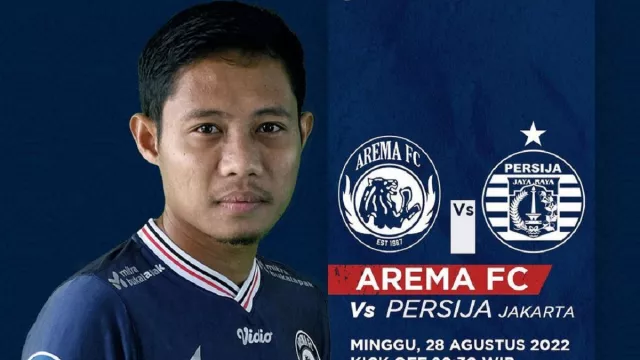 Link Live Streaming Arema FC vs Persija, Kedua Tim Bertemu 49 Kali - GenPI.co JATIM